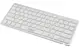 Беспроводная Bluetooth клавиатура UKC BK3001 (X5) Silver (3710)
