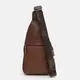 Мужской кожаный рюкзак через плечо Keizer K1223abr-brown