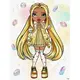 Картина по номерам "Rainbow High. Sunny" со стразами 30х40см