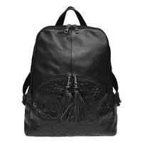 Женский кожаный рюкзак Keizer K1152-black
