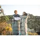 Спальный мешок с капюшоном с обычным мешком для хранения Naturehike M300 CNK2350WS023, зеленый, левый