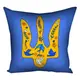 Подушка c принтом габардиновая Тризуб 50x50 (5P_22U016)