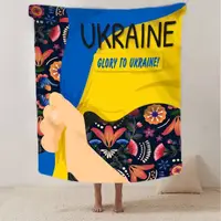 Плед 3D патріотичний Український настрій 29766 180х215 см