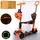 Самокат беговел I-Trike Maxi 5в1 JR3-058-L-WP5 оранжевый