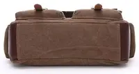 Сумка на плече текстильна Vintage 20150 Коричнева