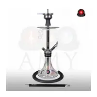 Кальян с колбой полный комплект Amy SS 21.02 "Carbonica Force R" S - Black (BK-TR)