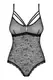 818-TED-1 боди черный Obsessive (S/M)