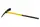 Кайло будівельне MASTERTOOL, 1800 г, фібергласова рукоятка, HRC45. Yellow and Black (02-1806)