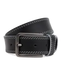 Мужской кожаный ремень Borsa Leather 125v1fx101-black
