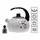 Чайник со свистком Kamille KM-1036 2.5 л белый