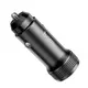 Адаптер автомобильный Hoco Level car charger Z49B |1USB/1Type-C, 38W/3A, PD/QC|