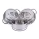 Пароварка 3-х уровневая Kamille KM-5836 18х27 см