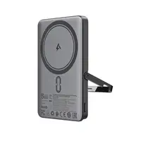 УМБ ACEFAST PD ultra-thin magnetic wireless charging power bank with stand M16 5000mAh |1Type-C, 18W/3A, PD/QC|