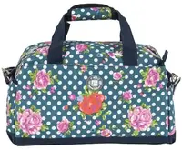 Сумка для фитнеса женская в горох Paso 19L 17-782D