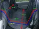 Автогамак для перевозки собак в автомобиле HobbyDog A003 190x140 см черный