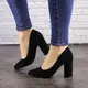 Туфли женские на каблуках Fashion Nutella 1494 36 размер 23,5 см Черный