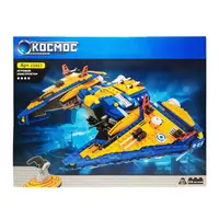 Дитячий конструктор "Космічний корабель" Keedo 25861, 818 елементів