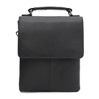 Мужская кожаная сумка барсетка Ricco Grande K19903203-black