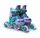Раздвижные ролики Scale Sports размер 26-29 (светящиеся колеса). Rainbow Tiffany (858259839)