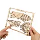 Деревянный механический 3D конструктор Ugears Цепелин (70208)