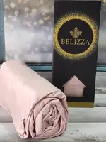 Pembe 180х200см., сатиновая простыня на резинке. Belizza Турция.