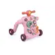 Каталка-ходунки 5 в 1 Baby Walker, столик, каталка, ходунки, минивелобег, погремушки, музыкальная игрушка, мелодии. Pink (154478)
