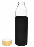 Пляшка для води Kamille KM9022 Black 500 мл чорна