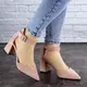Женские туфли на каблуке Fashion Hoagie 1943 40 размер 26 см Розовый