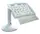 Лупа ручна з LED підсвічуванням і збільшувальним склом HLV Brighter Viewer EL-1060 White