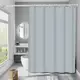 Шторка для ванны из полиэстера водонепроницаемая Bathlux 180x180 см с кольцами, занавеска для ванной комнаты