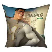 Подушка c принтом габардиновая Мачо men 50x50 (5P_MAN011)