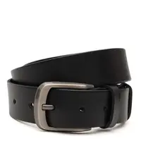 Мужской кожаный ремень Borsa Leather V1115FX01-black
