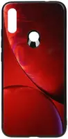 Чехол-накладка TOTO Print Glass Space Case Xiaomi Redmi Note 7 Rubin Red