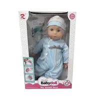 Пупс функциональный с аксессуарами "Babydoll". Blue (139666)