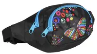 Поясная сумка Paso BDA-589 разноцветная