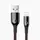 Кабель Baseus C-shaped Light Intelligent Power-Off Cable Lightning – USB 1.0 м 2.4 A CALCD-01 Чёрный