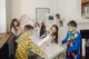 Детские стикеры Пионы 60х120см, 3 листа 180х120см 15082110
