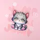 Дневник школьный твердый А5 YES Cute kitten 911393 40 листов