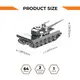 Коллекционная модель-конструктор Metal Time Object 430 танк World of Tanks MT065