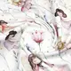 Многоразовая непромокаемая пеленка 100х140 FAIRIES FLOWERS
