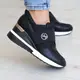 Сникеры женские Fashion Zest 3220 40 размер 25,5 см Черный