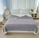 Плед Dushka Home Бабочка 20986 200х230 см светло-серый