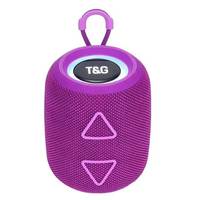 Колонка портативная Bluetooth T&G TG655 purple фиолетовая