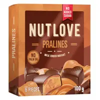 Nutlove Pralines - 100g Milk Chocolate Nufat