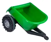 Прицеп к педальным тракторам Pilsan до 35 кг. Green (90582)