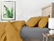 Евро комплект на резинке CURCUMA CS8