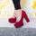 Туфли женские Fashion Galatea 2576 38 размер 24,5 см Красный