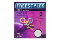 Презервативы FREESTYLES №3 Ribbed, ребристые