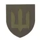 Шеврон Camotec ВСУ Сухопутные войска (7*8) Олива (9065)