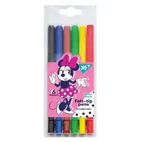 Набор фломастеров YES Minnie Mouse 650512 6 цветов